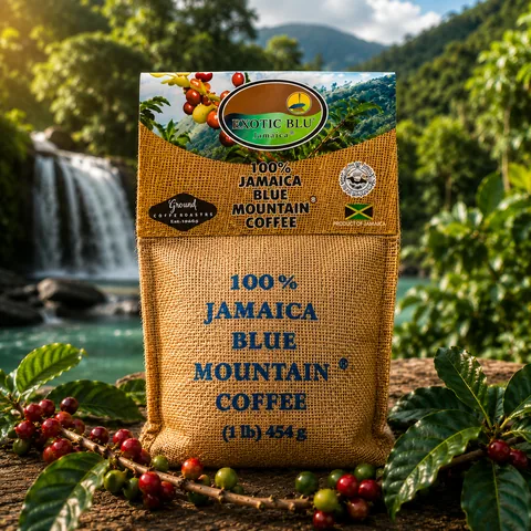 ExoticBlu reserve one-pound whole bean coffee